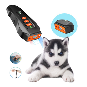Saijzek Outdoor Wiederaufladbares 3-Modus Sonic+Laser Ultraschall Hundetrainingsgerät Hundebellen-Abschreckung Anti-Bell-Gerät - Product Image 1