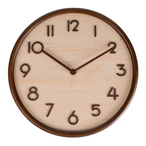 3D 숫자로 사용자 정의 로고 디자인 홈 장식 벽시계 - Product Image 1