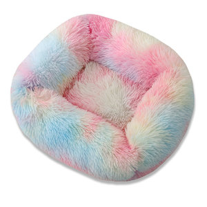 <b>Plush</b> Pet Beds Warm Manufacturers Square Design Dog Bed Nest <b>Large</b> Pet Beds Accessories - Product Image 1