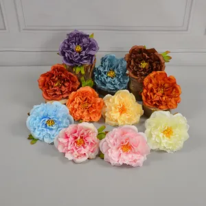 11 Farben 13cm künstliche Pfingstrose Seide Blumen köpfe dekorative Blumen für Diy Hochzeit Home Party Bouquet Dekoration