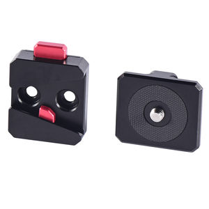 Quick Release Plate Black Quick Release Plate Alloy Quick Release Plate for <strong>DSLR</strong> Camera Reflex Tripod Monopod <strong>Stabilizer</strong> - Product Image 2