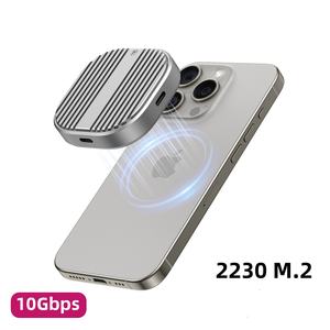 2230硬盘驱动器盒磁性Type-C固态NVMe/M.<span class=keywords><strong>2</strong></span>带环形支架的手机平板便携式硬盘 - Product Image 6