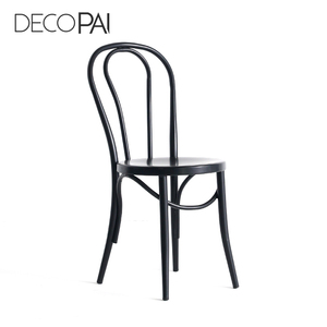 Industriel nordique salon <span class=keywords><strong>bistrot</strong></span> café restaurant meubles unique haut dossier KD en métal chaise - Product Image 2