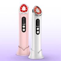 Masseur facial à lumière colorée multi-fréquences avec technologie de vibration pour le raffermissement et le lifting de la peau du visage - Appareil portable pour les soins à domicile
