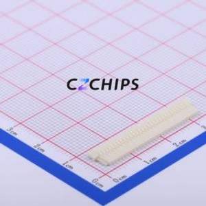 DF19-30S-1C Housing (Wire-to-Board / Wire-to-Wire) P=1mm Connector ( Jack Structure: 1x30P )( Pitch: 1mm )( Number of Rows: 1 ) - Product Image 1