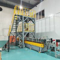 Machine d'extrusion de granulés de bois et de plastique