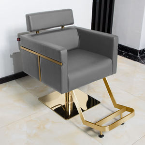 Wholesale Price Custom Professional Modern Salon Reclining Hydraulic Pump Vintage Red Foldable Barber Shop <b>Chair</b> for Men School - Product Image 6