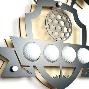 Présentoirs créatifs en métal pour balles de golf, support de présentation pour balles de golf, rangement pour balles de golf - Product Image 4