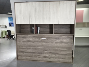 Modern Style Single <strong>Bed</strong> Space-Saving Wall <strong>Bed</strong> Murphy <strong>Bed</strong> for Twin Size Mattress - Product Image 4