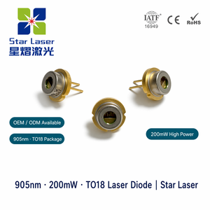 TO5.6ไดโอดเลเซอร์อินฟาเรด200มม. qsi 905nm QL90R7SX โมดูล5.6มม. โมดูลสำหรับ LIDAR SENSOR Industrial - Product Image 1