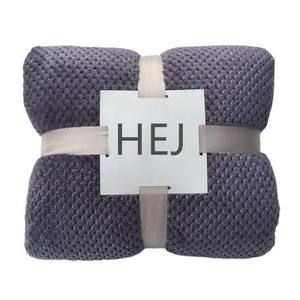 Warm Sherpa Flannel <b>Fleece</b> <b>Throw</b> Blanket Customized Size Package - Product Image 4