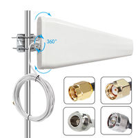 12dBi antenne LPDA étanche extérieure directionnelle à Gain élevé 698-4000MHz 4G LTE/3G, antenne périodique personnalisable 5G Log