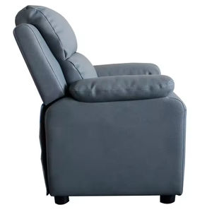 Fauteuil de cinéma maison manuel une <span class=keywords><strong>place</strong></span>, style européen moderne, revêtement en tissu de luxe avec structure métallique, design européen abordable direct usine - Product Image 3