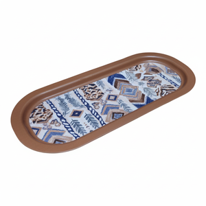 Bandeja Rectangular de Metal African Rhythm Collection-160x350mm - Product Image 2