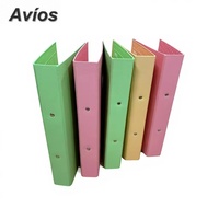 Carpeta de Anillas Personalizada con Logotipo, para Negocios, Escuela u Oficina, Reutilizable, de 1 Pulgada, para Presentaciones A4, con 3 Anillas