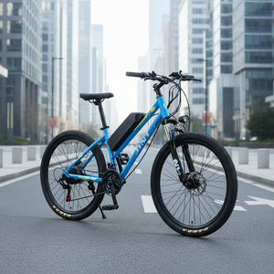 Vélo de montagne électrique en aluminium personnalisable de 26 pouces, vélo urbain unisexe, batterie au lithium sans balais, assistance au pédalage S - Product Image 5