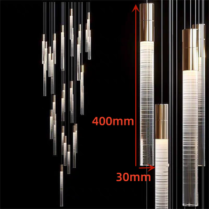 वेको बड़े झूमर के झूले को प्रकाश परियोजना के लिए बड़े कस्टम बनाया गया छत आधुनिक और लक्जरी झूमर - Product Image 6