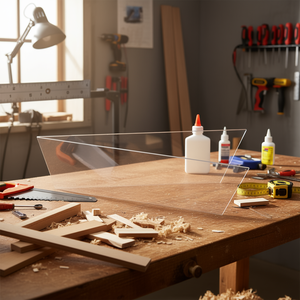 Plaque de polycarbonate transparente haute résistance 24x24 pouces, lot de 3, pour loisirs créatifs, produit PC modifié - Product Image 2