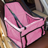 Portable Pet Carrier siège de voiture sac chien siège de voiture Booster pour petits et moyens chiens avec laisse de sécurité voyage chien siège de voiture Booster