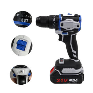 Perceuse <span class=keywords><strong>sans</strong></span> <span class=keywords><strong>fil</strong></span> LARIX 21V avec plusieurs outils électriques <span class=keywords><strong>sans</strong></span> <span class=keywords><strong>fil</strong></span>, perceuse à percussion électrique, ensemble de perceuses, chargeur de batterie au lithium - Product Image 4