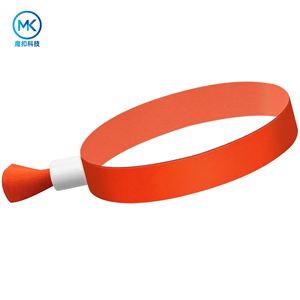 Pulseras de Tela Elástica de Poliéster con Logotipo Personalizado Serigrafiado a Todo Color para Promoción, Festivales de Música y Deportes - Product Image 3