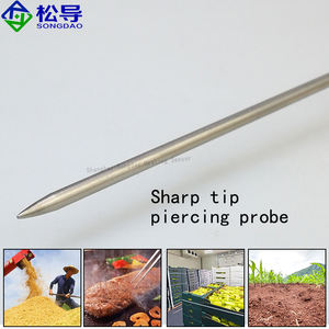 Датчик температуры вставляемого типа, термодатчик заостренного типа, ручная термопара типа K, термистор Pt100 - Product Image 2