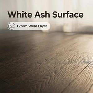 <span class=keywords><strong>Plancher</strong></span> chauffant compatible : Parquet contrecollé en frêne 1210x190x15mm avec âme multicouche en bouleau, système de pose Valinge Click pour pièces chauffées - Product Image 4