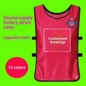 Vente en Gros Maillots d'Entraînement de Basket-ball et de Football pour Adultes et Enfants, Chasubles de Sport Personnalisables avec Logo - Product Image 3
