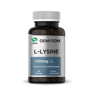 OEM/ODM <span class=keywords><strong>L</strong></span>-<span class=keywords><strong>Lysine</strong></span> |   <span class=keywords><strong>1000</strong></span> mg |   120 capsules |   Complément végétarien, sans OGM et sans gluten - Product Image 1