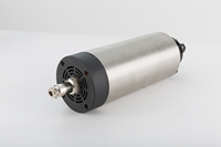 Moteur de broche CNC à refroidissement par air ER11, 1,5 kW, diamètre 80 mm, 24 000 tr/min, haute vitesse, pour routeur CNC, fraisage et perçage – Vente chaude