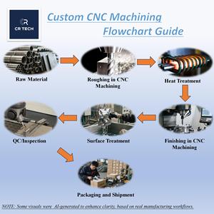 Servicios de Mecanizado CNC Personalizados de Piezas Mecánicas de Acero Inoxidable y Latón de 5 Ejes, Torneado de Precisión, Brochado - Product Image 3