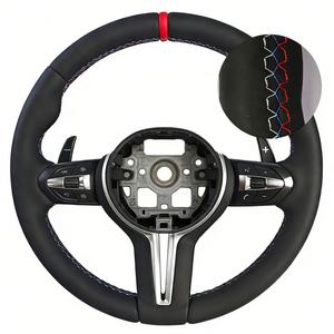 Volant de direction personnalisé pour BMW Série 3, 5, 6, <span class=keywords><strong>8</strong></span>, F30, F48, F83, G30, E90 - Product Image 3