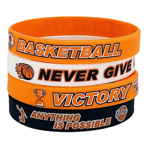 Braccialetti in Silicone ispirati al Baseball a basso costo braccialetti in gomma stampata impermeabili <span class=keywords><strong>per</strong></span> atleti e appassionati <span class=keywords><strong>per</strong></span> eventi - Product Image 1