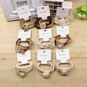 Ensemble d'élastiques à cheveux MiSeLe avec breloques décoratives pour filles, pour un usage quotidien - Product Image 1