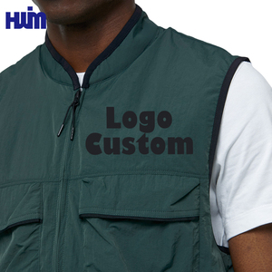 Venta al por mayor <span class=keywords><strong>de</strong></span> encargo <span class=keywords><strong>de</strong></span> los hombres Cargo chaleco chaquetas Multi bolsillo <span class=keywords><strong>de</strong></span> estiba <span class=keywords><strong>de</strong></span> secado rápido ligero al aire libre maratón ropa deportiva <span class=keywords><strong>de</strong></span> entrenamiento - Product Image 3