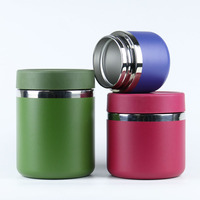 Boîte à lunch de style nouveau 2026, conteneur alimentaire de 650 ml, boîte à lunch thermique à double paroi en acier inoxydable, bento, logo et couleur personnalisés
