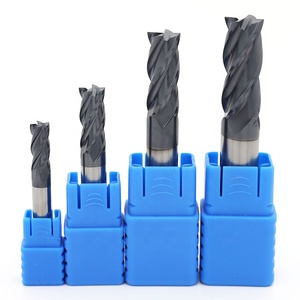 Giảm Giá Khuyến Mãi Máy Nghiền 4 Rãnh Cacbua Rắn Vonfram HRC45 4Mm Chất Lượng Cao - Product Image 1