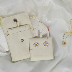 Almohadilla de microfibra personalizada al por mayor para insertar en sobres de joyería, para collares, pulseras y bolsas de joyería, con logotipo personalizado - Product Image 5
