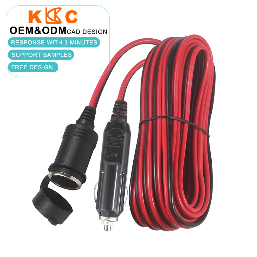 car cigarette extension cable Extension Cable 3 Meters Long 12V Outlet Plug Multi Cigarette Lighter  Receptacle 12 Volt Charger Socket| Alibaba.com