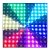 Retroiluminación LED RGB DMX512 de Alta Calidad Comercial para Pantallas de Fondo en Centros Comerciales