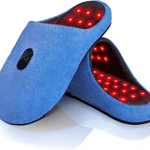 2025 Newest LED Deep Penetration Technology 660nm 850nm Full Foot Red Light Therapy Sandals for Arthritis & Joint Mobility - Product Image 1