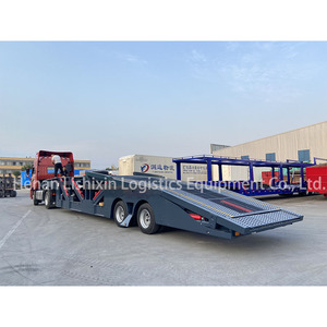 Nouveau style de véhicule australien transporteur de voitures 2 essieux semi-remorque porte-voiture camion remorque en acier - Product Image 6