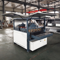 Machine à polir le bois de 24, 39 et 51 pouces pour surfaces courbes après gravure