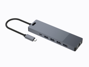 11 in 1 Docking station USB3.0 5G Hub mit SD TF USB-C 3.1 PD 100W 3,5mm Audio 1000M LAN 4 K60HZ HDMI Hub VGA - Product Image 4
