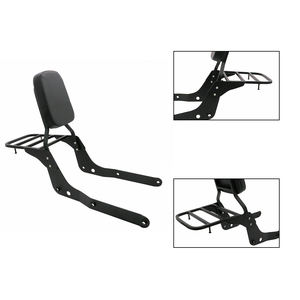 Estante de equipaje para <span class=keywords><strong>Honda</strong></span> Shadow Aero <span class=keywords><strong>750</strong></span> VT750C 2004-2012 2005, barra Sissy, respaldo de calidad, <span class=keywords><strong>precio</strong></span> de fábrica - Product Image 1