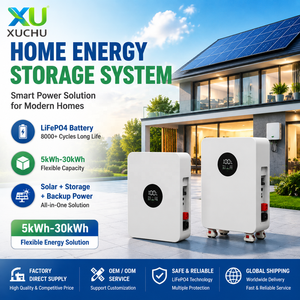 แบตเตอรี่ติดผนัง 15kWh 15-20kW กำลังไฟ 51.2V สำหรับระบบโซลาร์เซลล์บ้าน พร้อมระบบไฮบริด/ออฟกริด - Product Image 1
