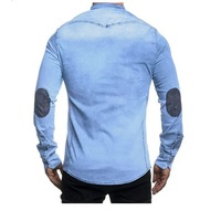 Chemise en jean pour homme la plus vendue, manches longues, anti-plis, séchage rapide, respirante, nouvelle collection automne de BD
