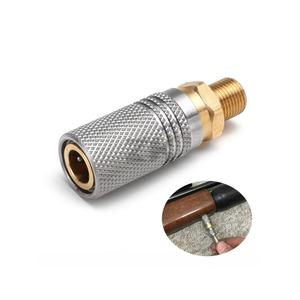 Adaptateur de raccord rapide mâle-femelle 8 mm 1/8BSPP (G1/8) pour déconnexion de charge d'air, personnalisable, outils pneumatiques OEM - Product Image 3