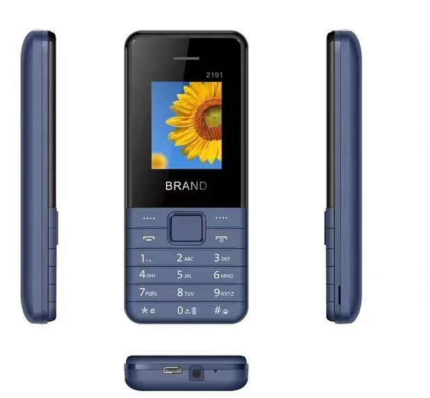 Customized Mobile Phone 1.77 Inch Model 2191  with Nice Appearance Low Price but Good Quality Bar Feature Phone Made in China