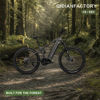 Vélo de montagne électrique tout-terrain pour adultes, moteur 750W, batterie intégrée 48V20Ah, Shimano 7 vitesses, vélo électrique tout-terrain